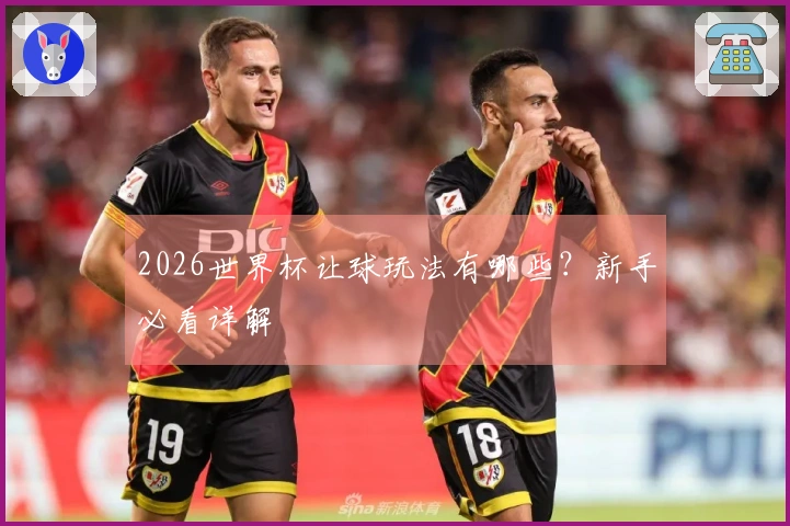 2026世界杯让球玩法有哪些？新手必看详解